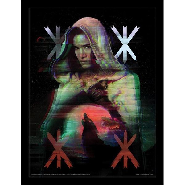 Rebel Moon - Poster Incorniciato, Glitch PM7921 (40 Cm X 30 Cm) (A Colori)-image