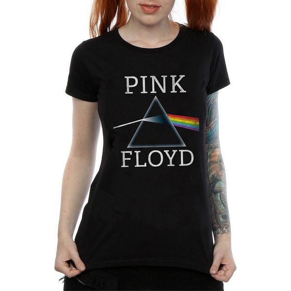 Pink Floyd - Maglietta "Dark Side Of The Moon"" Da Donna BI976 (Xxl) (Nero)"-image