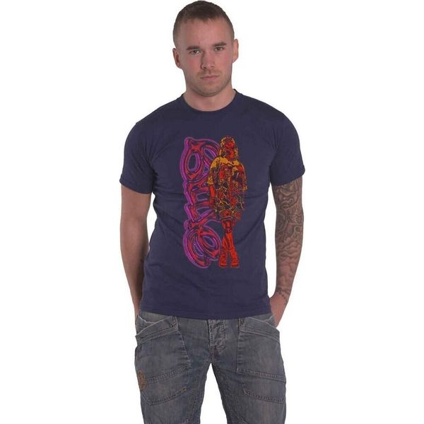Billie Eilish - Maglietta Logo Per Uomo/Donna Unisex RO5218 (L) (Blu Navy)-image