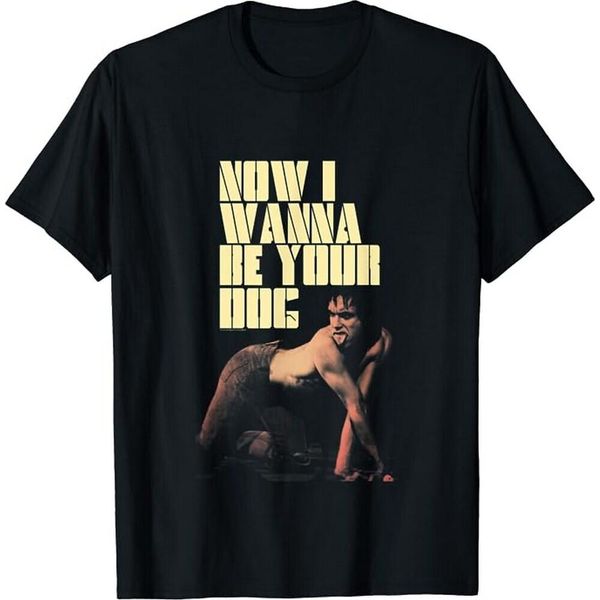 Iggy & The Stooges - Maglietta "Wanna Be Your Dog"" Per Uomo/Donna Unisex RO5856 (Xxl) (Nero)"-image