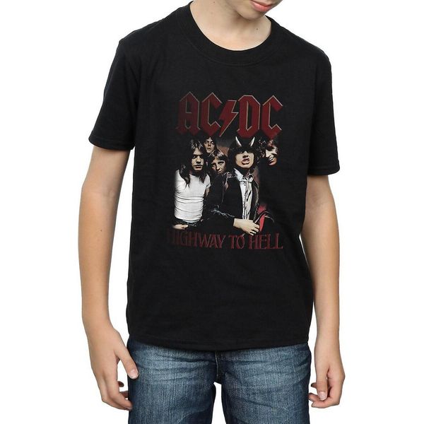 Ac/Dc - Maglietta "Highway To Hell"" Per Ragazzi BI856 (116) (Nero)"-image