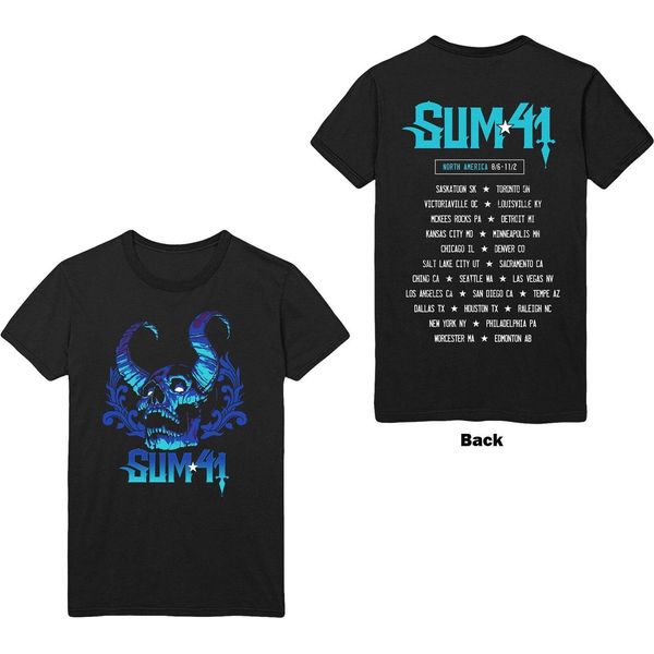 Sum 41 - Maglietta Da Uomo/Donna Unisex RO4769 (Xl) (Nero)-image