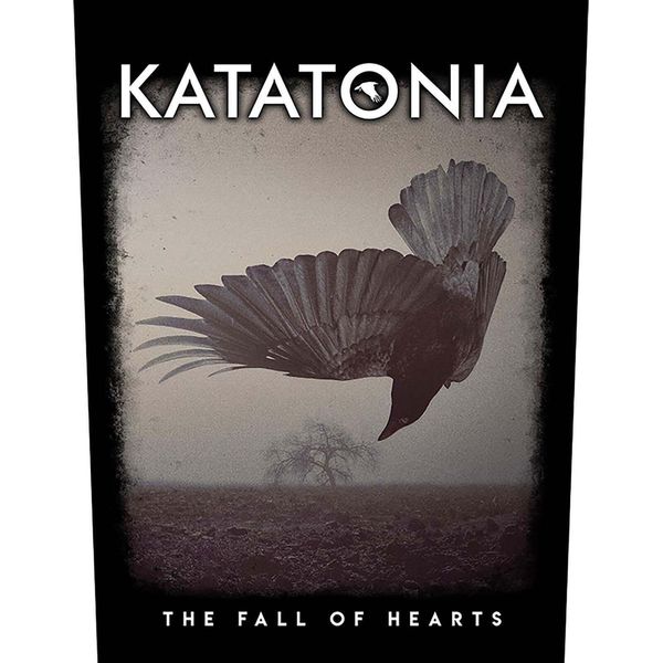 Katatonia - Toppa "The Fall Of Hearts"" RO9461 (Taglia Unica) (Nero/Grigio Chiaro)"-image