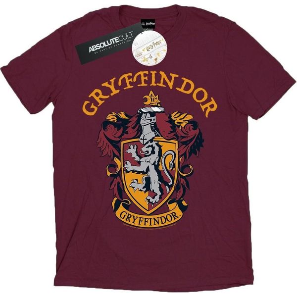 Harry Potter - Maglietta "Grifondoro"" Per Ragazze BI21613 (104) (Rosso Borgogna)"-image