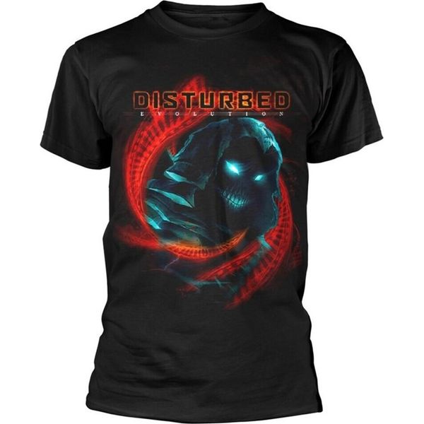 Disturbed - Maglietta "Dna Swirl"" Per Uomo/Donna Unisex RO6791 (Xl) (Nero)"-image