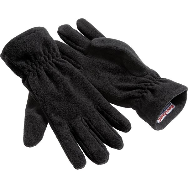 Beechfield - Uomo/Donna Guanti Unisex "Alpine"" Suprafleece BC5311 (M-L) (Nero)"-image