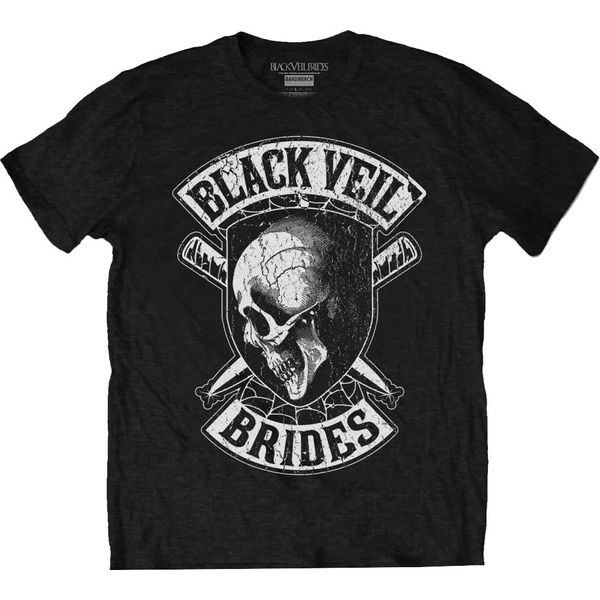 Black Veil Brides - Maglietta "Hollywood"" Per Uomo/Donna Unisex RO6786 (Xl) (Nero)"-image
