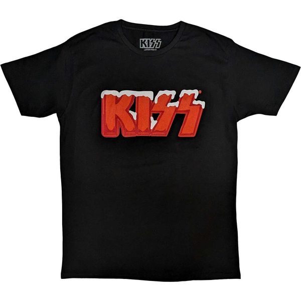 Kiss - Maglietta "Holiday"" Per Uomo/Donna Unisex RO9382 (L) (Nero)"-image