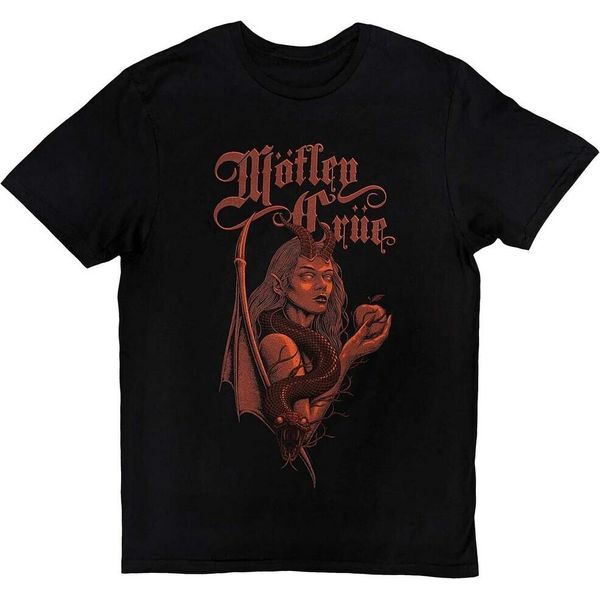 Motley Crue - Maglietta "Argentina"" Per Uomo/Donna Unisex RO9397 (Xl) (Nero)"-image