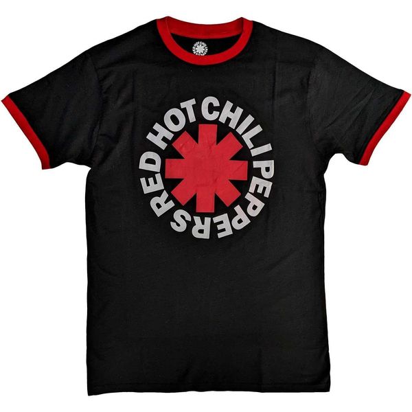 Red Hot Chilli Peppers - Maglietta Per Uomo/Donna Unisex RO9342 (Xl) (Nero/Rosso)-image