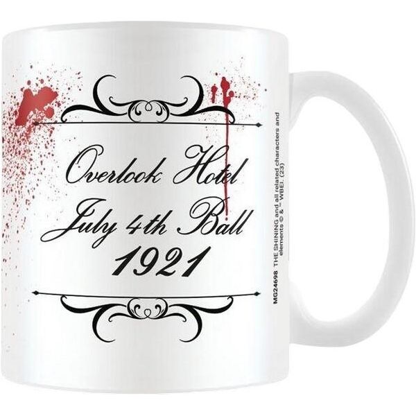 Shining - Tazza Da Caffè "Overlook Hotel Ball 1921"" PM7599 (Taglia Unica) (Bianco)"-image