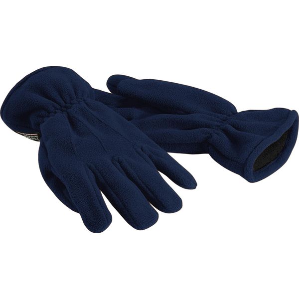 Beechfield - Guanti Unisex Uomo/Donna, Thinsulate Suprafleece BC5402 (S-M) (Blu Scuro)-image