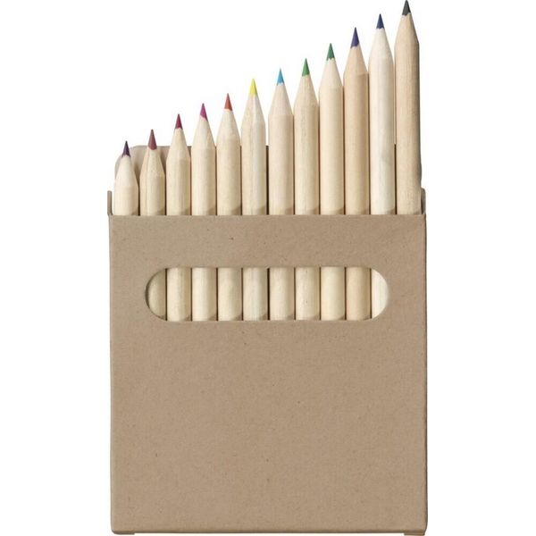 Matita Colorata "Artemaa"" Confezione Da 12 Pezzi PF4153 (Taglia Unica) (Naturale)"-image
