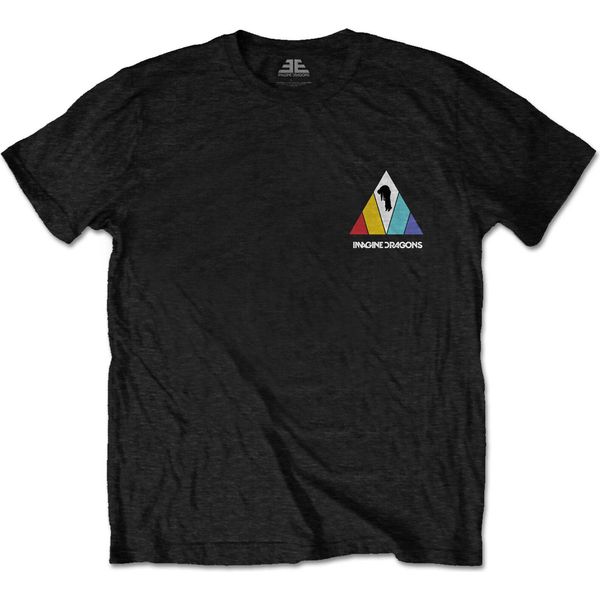 Imagine Dragons - Logo T-Shirt "Evolve"" Per Uomini/Donne Unisex RO7019 (Xl) (Nero)"-image