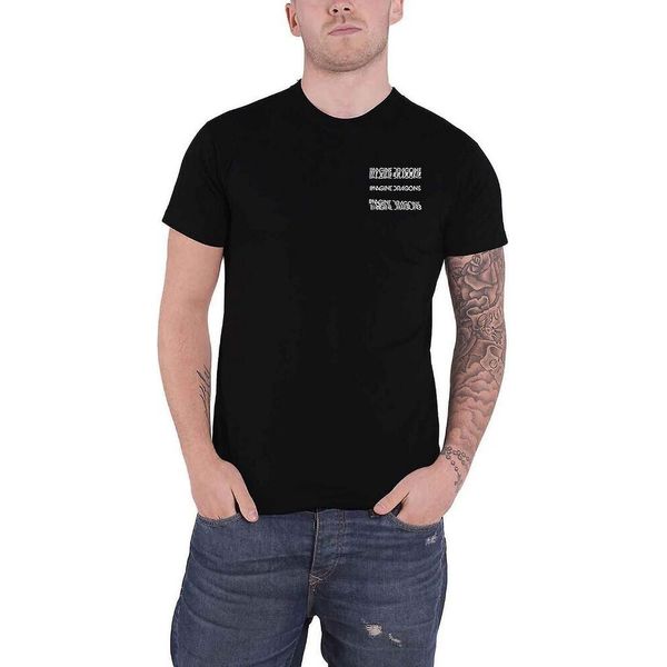 Imagine Dragons - Maglietta Da Uomo/Donna Unisex RO7190 (M) (Nero)-image