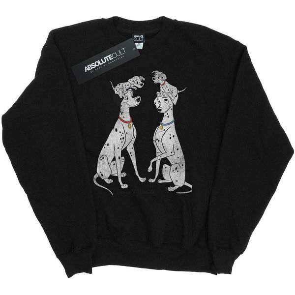 Disney - Felpa "101 Dalmati Pongo E Perdita"" Per Uomo BI16398 (S) (Nero)"-image