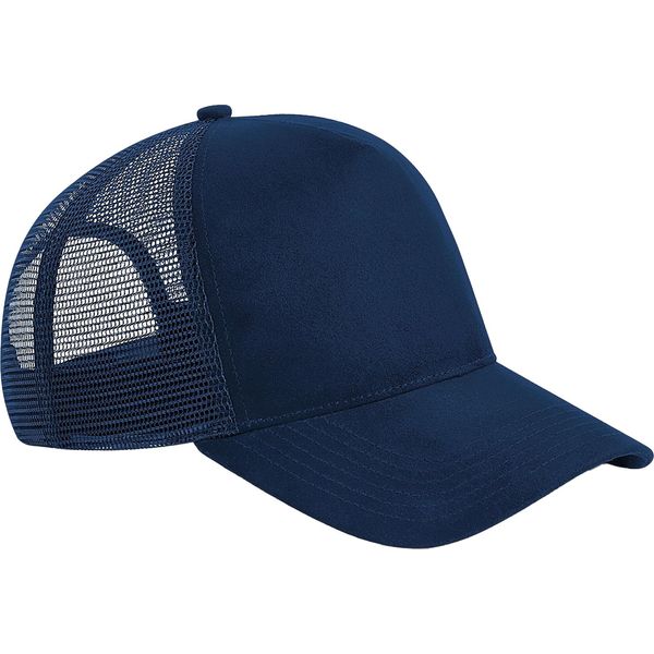 Beechfield - Cappello Trucker Snapback Per Uomini/Donne Unisex BC5631 (Taglia Unica) (Blu Scuro)-image