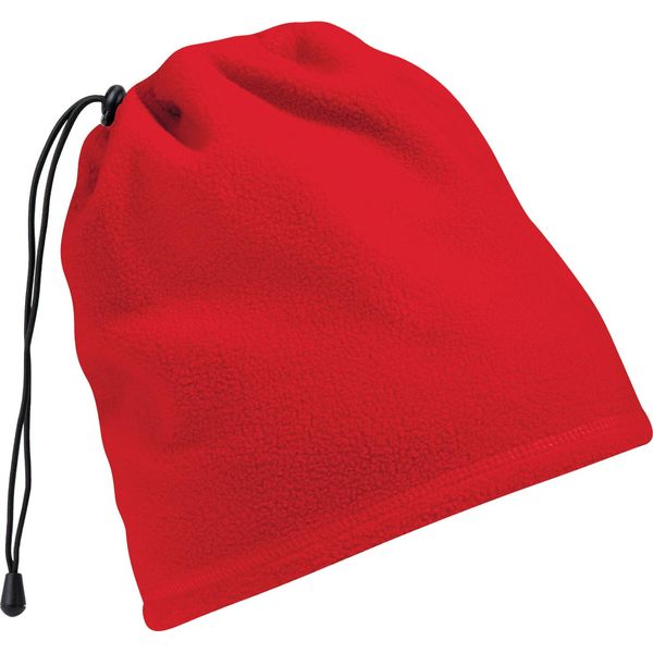 Beechfield - Snood Cap Suprafleece Per Uomo/Donna Unisex BC5637 (Taglia Unica) (Rosso)-image