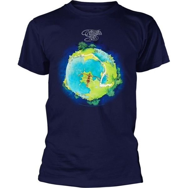Sì - Maglietta "Fragile"" Per Uomo/Donna Unisex RO7400 (M) (Blu Navy)"-image