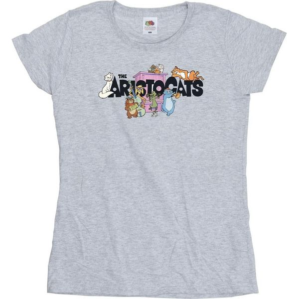 Disney - Maglietta "Aristogatti"" Da Donna BI16321 (M) (Grigio)"-image