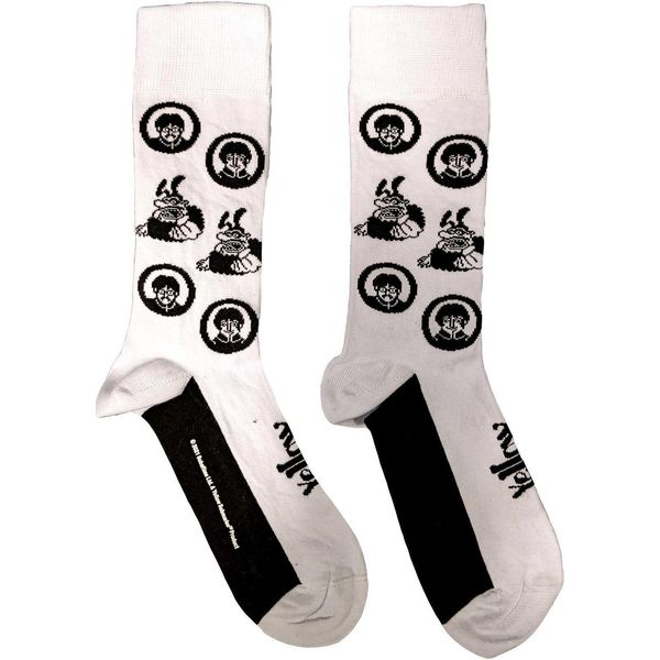 The Beatles - Calzini "Meanies"" Per Uomo/Donna Unisex RO7770 (40,5 Eu - 45,5 Eu) (Bianco/Nero)"-image