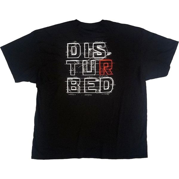 Disturbed - "Are You Ready?"" Maglietta Da Uomo/Donna Unisex RO7798 (Xxl) (Nero)"-image
