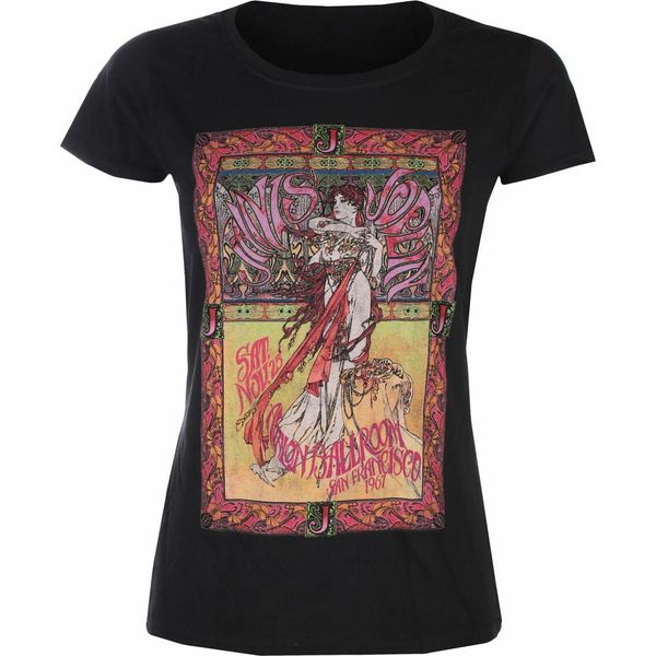 Janis Joplin - Maglietta "Avalon Ballroom '67"" Da Donna RO7934 (S) (Nero)"-image