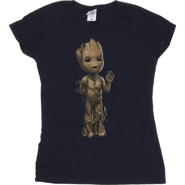 Marvel - Maglietta "I Am Groot"" Da Donna BI30512 (Xl) (Blu Navy)"-image
