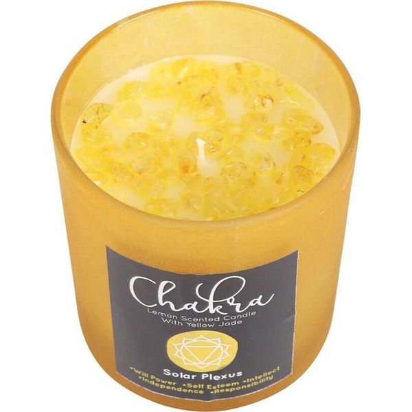 Something Different - Candela Profumata, Limone, Chakra Del Plesso Solare SD5358 (Taglia Unica) (Giallo)-image