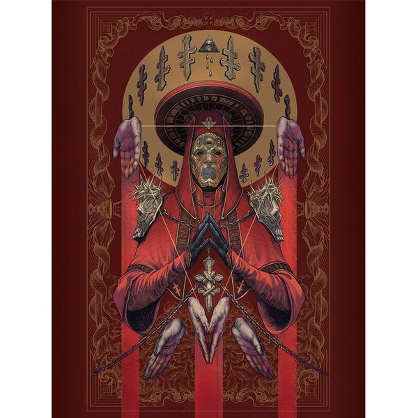 Rebel Moon - Leinwanddruck "Protector Of The Earth"" PM7791 (80 Cm X 60 Cm) (Rot)"-image