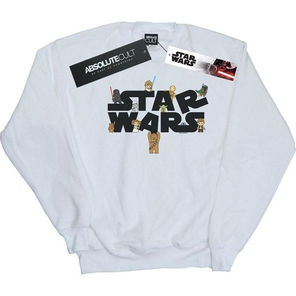 Star Wars - Felpa "Kiddie"" Da Bambino BI34886 (116) (Bianco)"-image