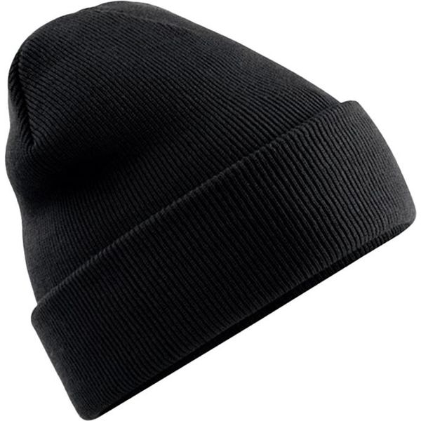 Beechfield - Berretto "Originale"" Con Polsino Per Uomo/Donna Unisex RW9273 (Taglia Unica) (Nero)"-image