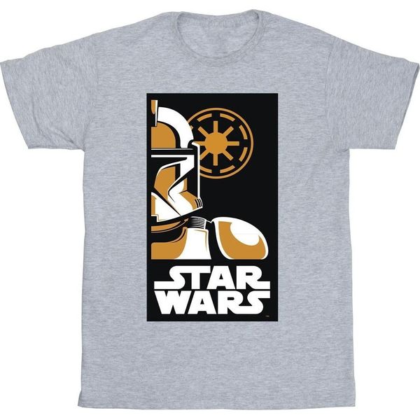 Star Wars - Maglietta Da Uomo BI45999 (Xxl) (Grigio)-image