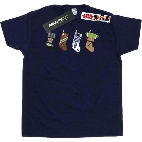 Star Wars - Maglietta Da Uomo BI46193 (M) (Blu Navy)-image