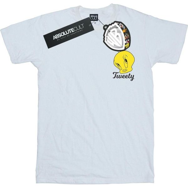 Looney Tunes - Maglietta "Tweety Pie Head"" Per Uomo BI34089 (3XL) (Bianco)"-image