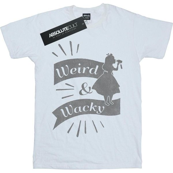 Disney - Maglietta "Alice Nel Paese Delle Meraviglie"" Da Donna BI8456 (Xxl) (Bianco)"-image