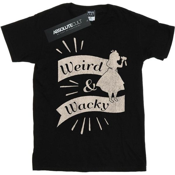 Disney - Maglietta "Alice Nel Paese Delle Meraviglie"" Da Donna BI8456 (3XL) (Nero)"-image