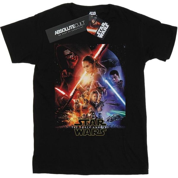 Star Wars - Maglietta "Force Awakens"" Per Ragazzi BI34447 (116) (Nero)"-image