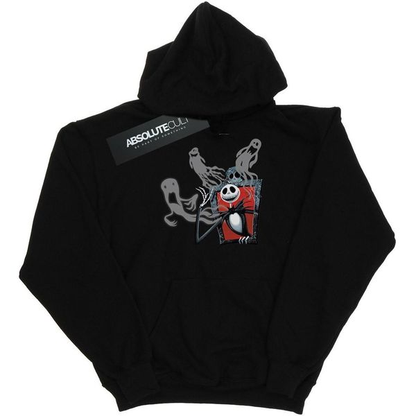 Disney - Felpa Con Cappuccio "Nightmare Before Christmas Ghosts Of Jack"" Per Ragazzi BI10971 (152-158) (Nero)"-image