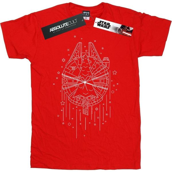 Star Wars - Maglietta "Millennium Delivery"" Da Uomo BI46660 (Xl) (Rosso)"-image