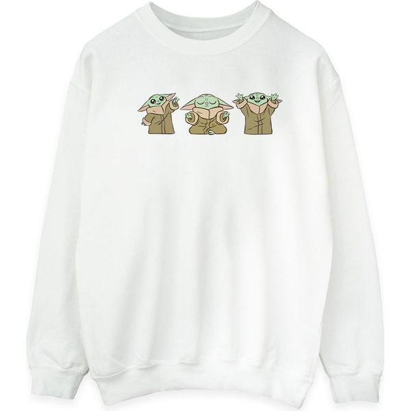 Star Wars - Felpa "The Mandalorian"" Da Uomo BI46732 (Xxl) (Bianco)"-image