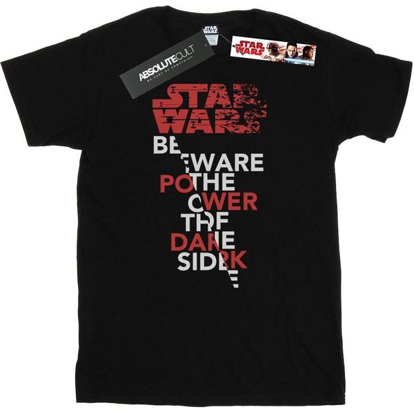Star Wars - Maglietta "Gli Ultimi Jedi - Il Potere Del Lato Oscuro"" Per Uomo BI46943 (L) (Nero)"-image