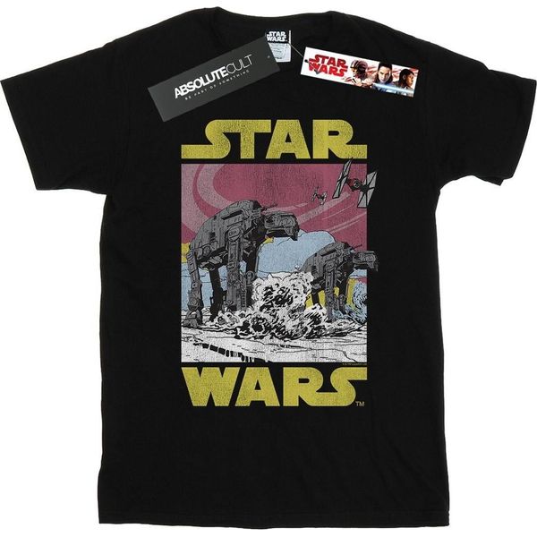 Star Wars - Maglietta "Gli Ultimi Jedi AT-AT"" Da Uomo BI47014 (Xl) (Nero)"-image