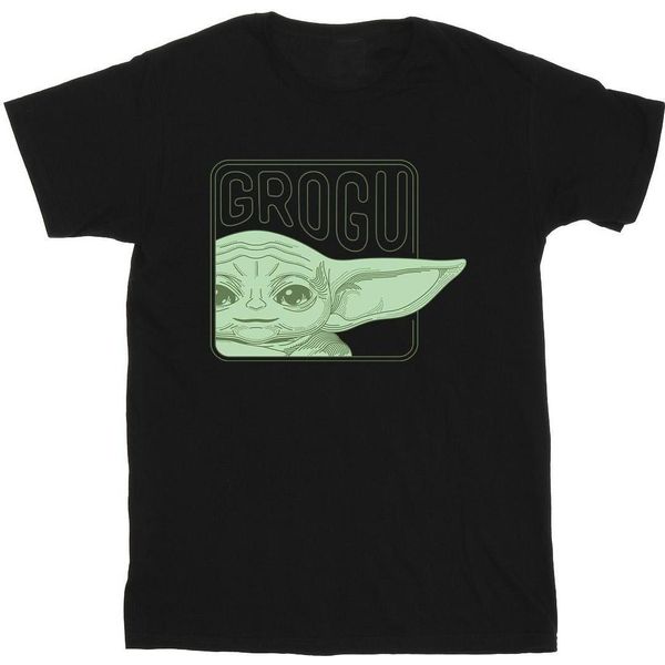 Star Wars - Maglietta "The Mandalorian"" Da Uomo BI47439 (4XL) (Nero)"-image