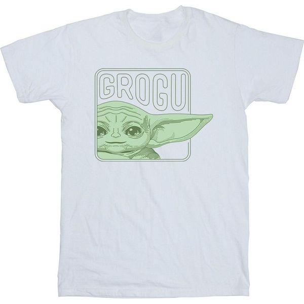 Star Wars - Maglietta "The Mandalorian"" Da Uomo BI47439 (4XL) (Bianco)"-image