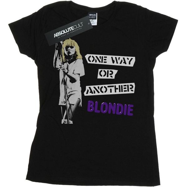 Blondie - Maglietta "One Way Or Another"" Da Donna BI19735 (M) (Nero)"-image