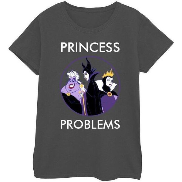 Disney - Maglietta "Principessa Mal Di Testa"" Da Donna BI48031 (L) (Charcoal)"-image