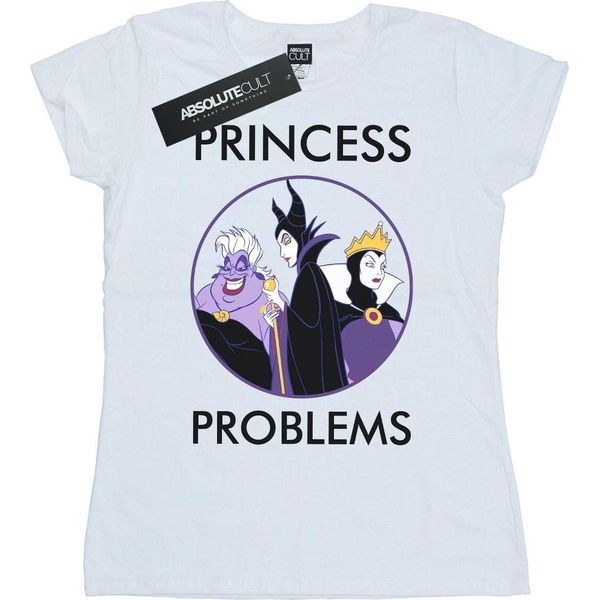 Disney - Maglietta "Principessa Mal Di Testa"" Da Donna BI48031 (L) (Bianco)"-image