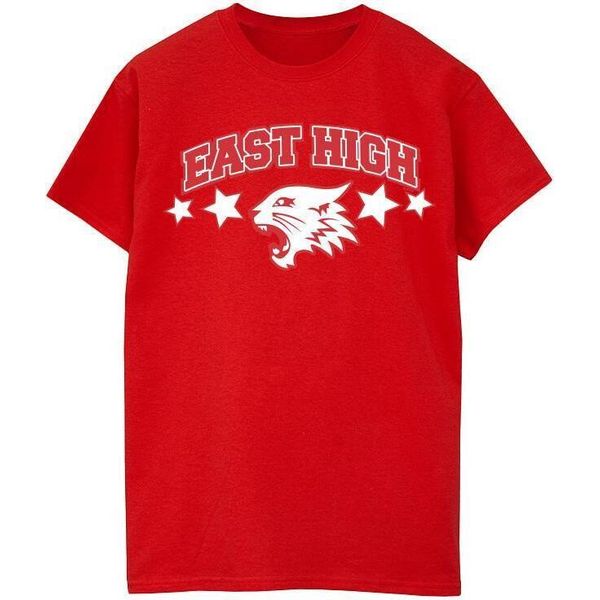 Disney - Maglietta "High School Musical The Musical Wildcat Stars"" Per Donna BI48144 (L) (Rot)"-image