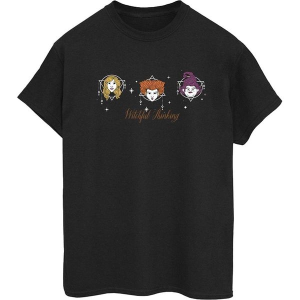 Disney - Maglietta "Hocus Pocus Pensiero Stregato"" Da Donna BI20274 (S) (Nero)"-image